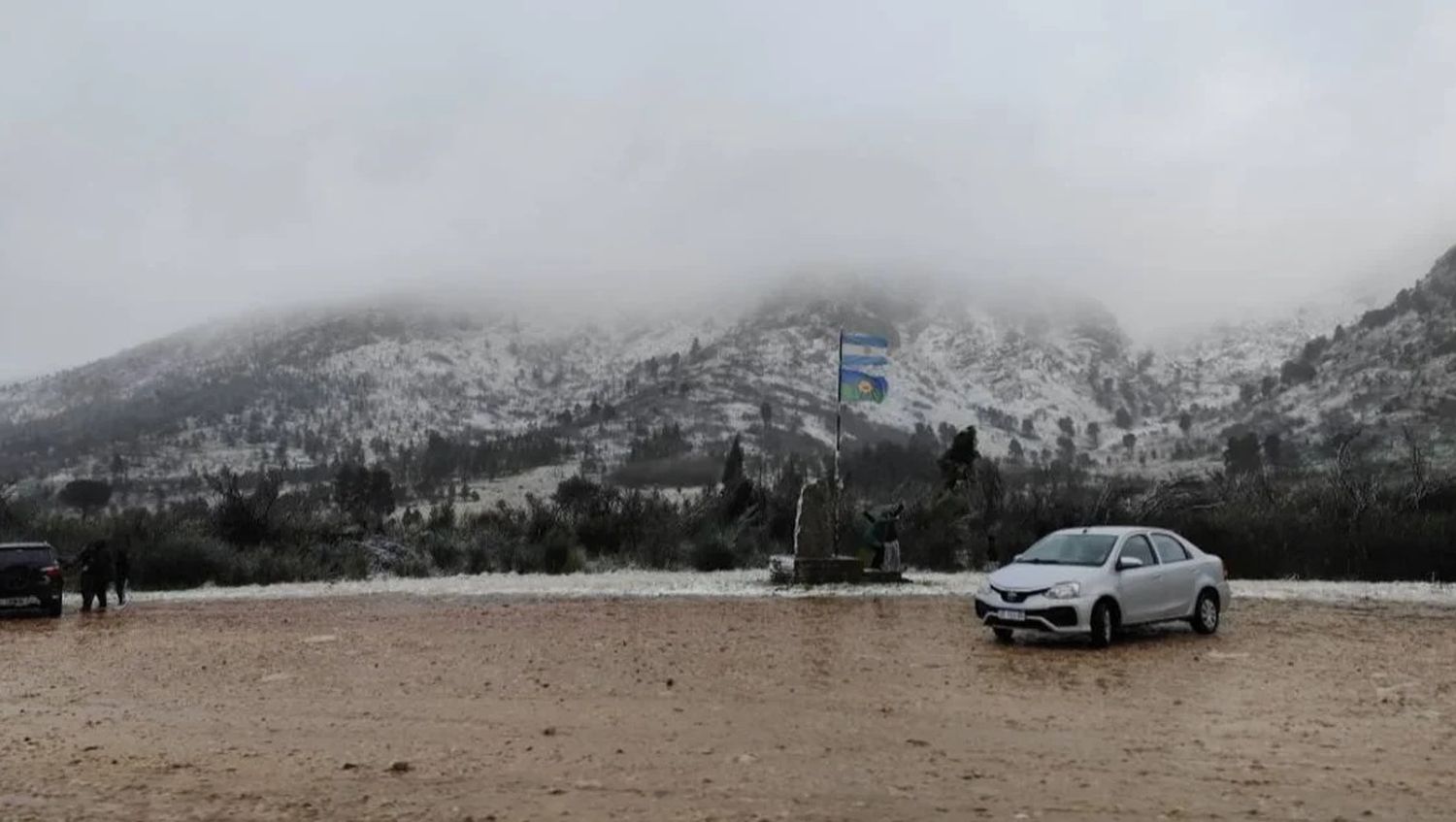 El intendente contó los problemas que trae la nieve