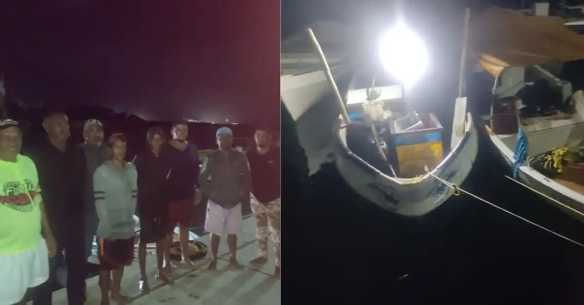 SE QUEDARON SIN GASOLINA: aparecen sanos y salvos pescadores del bote La Maniática en costas de La Guaira