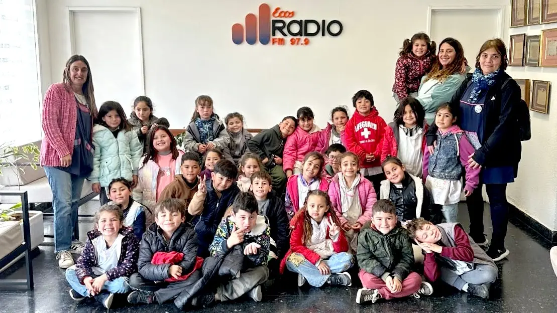 De paseo. Nos visitaron los alumnos de la Escuela Nº 49 de Quequén