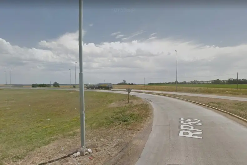 Tránsito inhabilitado en Ruta 55