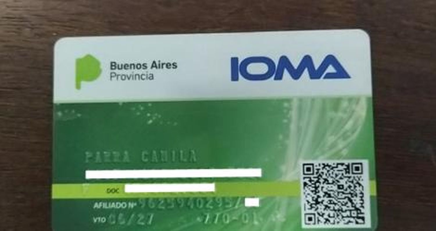 Encontraron la credencial de Ioma de Camila