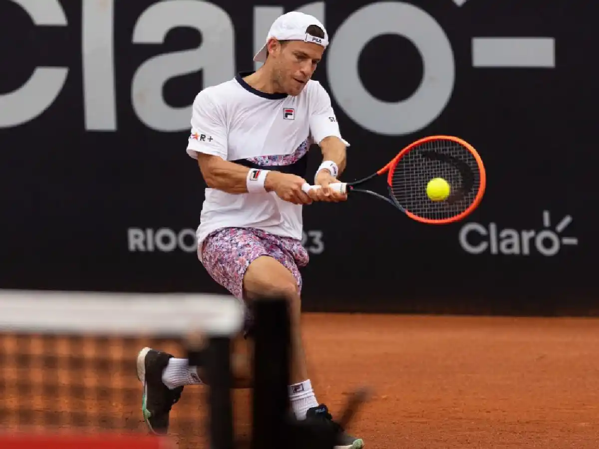 Schwartzman se fue rápido de Río de Janeiro