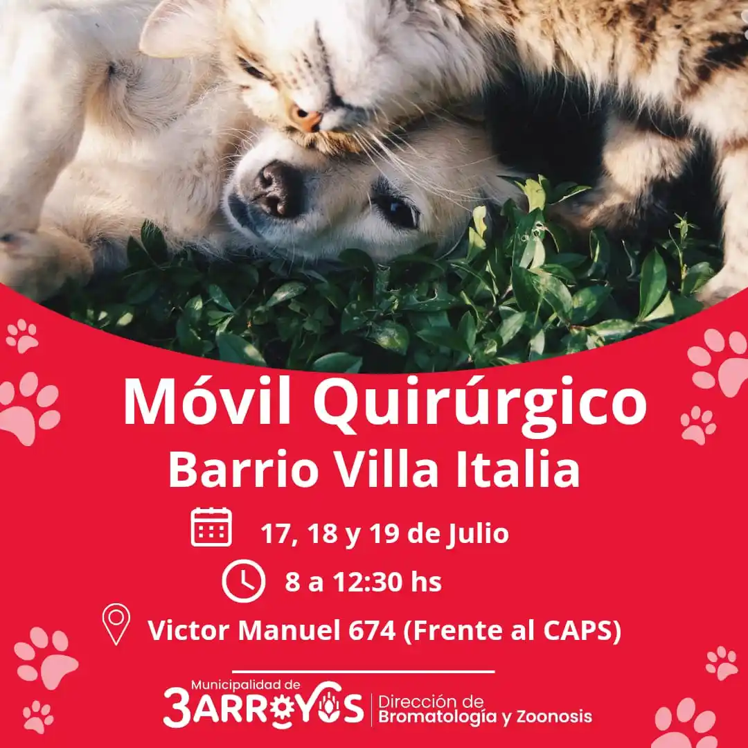 Esta semana llega el móvil quirúrgico a Villa Italia