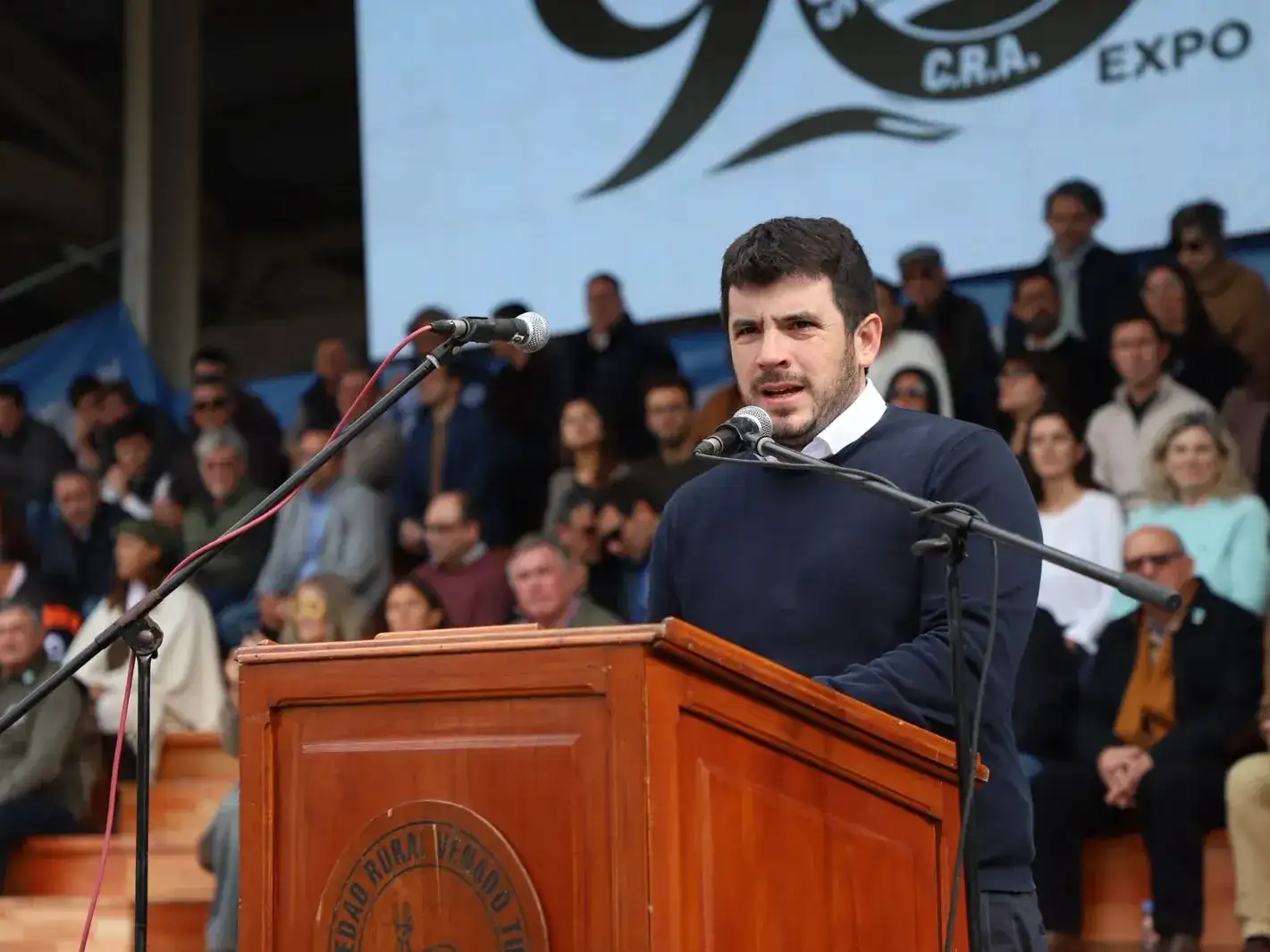 Chiarella: "Basta de peleas, basta de agresiones, basta de esta grieta que tanto mal nos hace a los argentinos". Foto: MVT