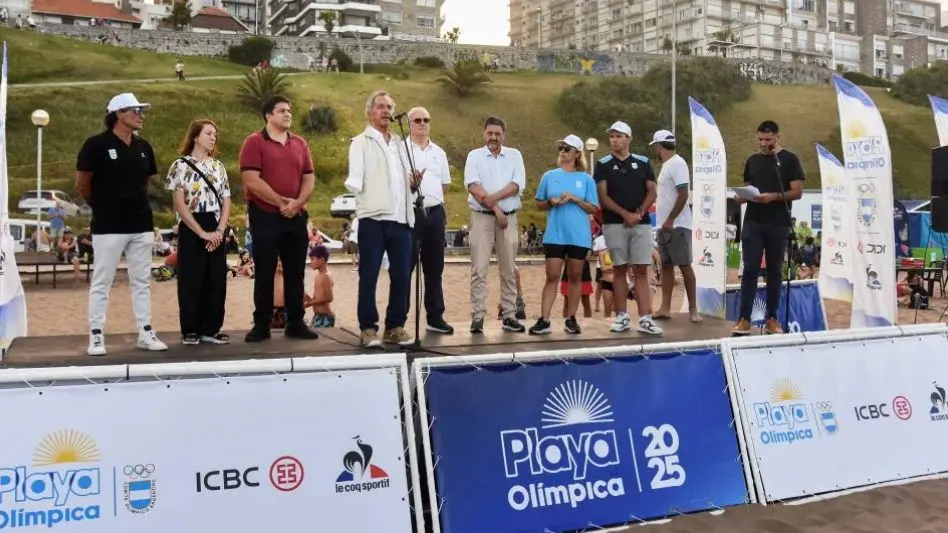 Mario Moccia: "La Playa Olímpica es una forma de promover el deporte, la salud y los valores en todos"