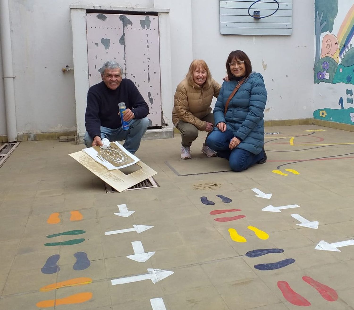 Rotary Club Gualeguay aportó juegos recreativos en cuatro escuelas primarias