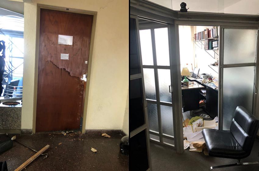 Robo en un edificio en pleno centro: desvalijaron más de 10 oficinas