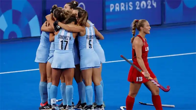 Las Leonas comenzaron con goleada su camino en los Juegos Olímpicos