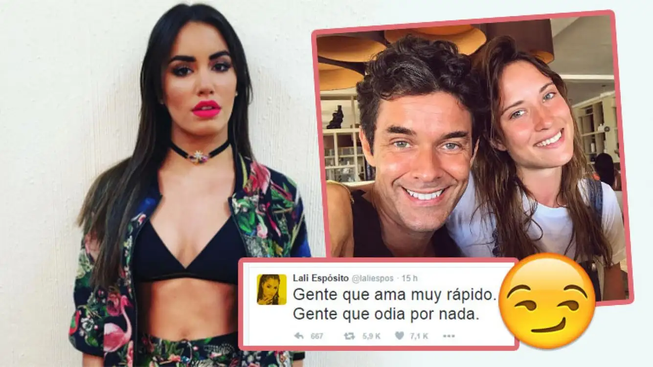 Lali y un sugerente tweet en el día del cumpleaños de Mariano Martínez