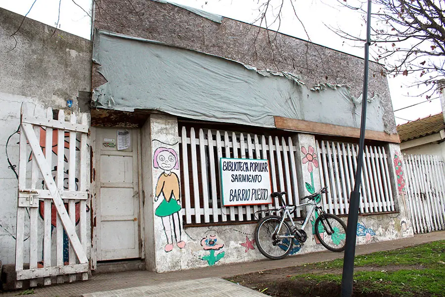 La biblioteca del barrio Puerto busca terminar la obra edilicia
