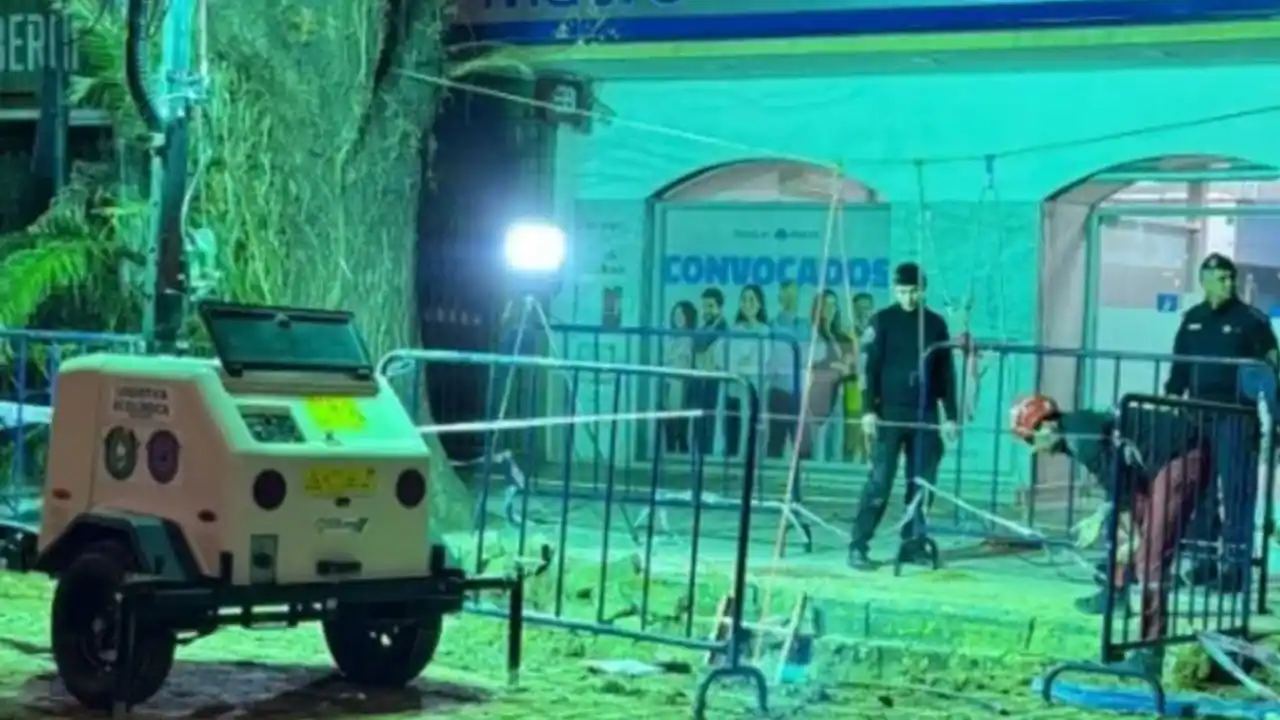 De película: descubrieron un túnel de casi 3 metros creado para robar un banco en San Isidro