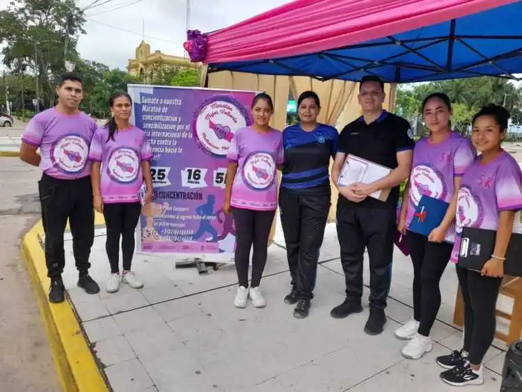 Maratón para celebrar el Día de la 
Erradicación de la Violencia Contra la Mujer