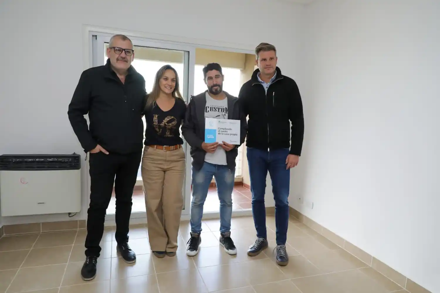 Procrear II en Tigre: Malena Galmarini participó de entrega de viviendas para trabajadores de Obras Sanitarias