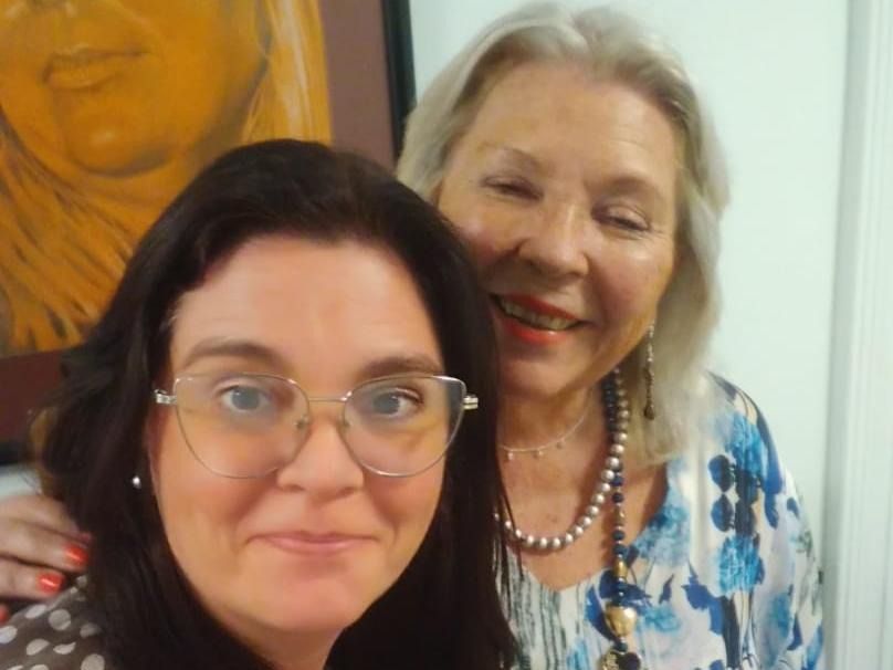 Milagros Turinetto y Lilita Carrió