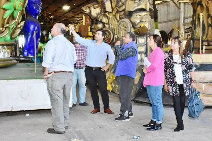 Comienzan los  preparativos en  el corsódromo municipal