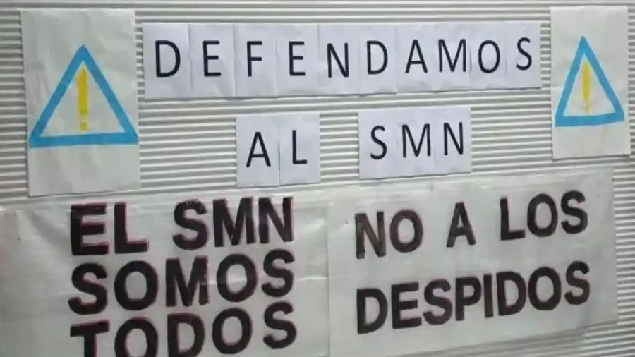 Paro en el Servicio Meteorológico Nacional - 2