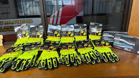 Gualeguay: Bomberos Voluntarios incorporan nuevos guantes de rescate para reforzar su labor