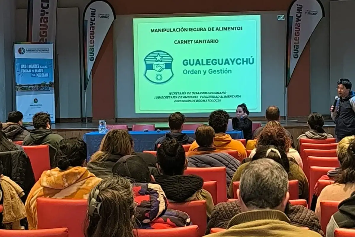 68 emprendedores de la ciudad se capacitaron en manipulación de alimentos