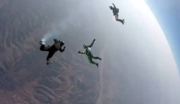 Un salto desde 7 kilómetros bate el récord de caída sin paracaídas