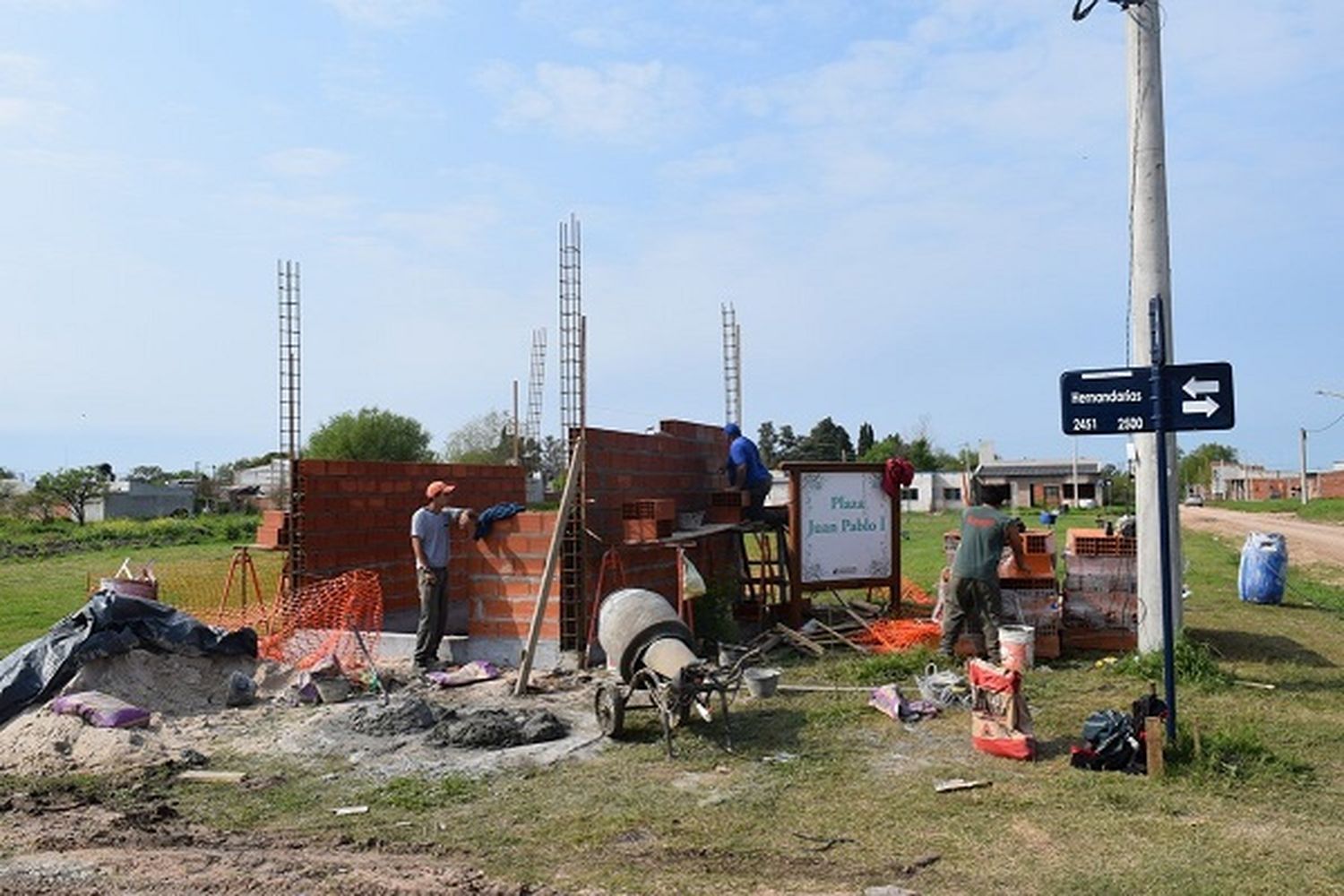 La Municipalidad construye una subestación eléctrica