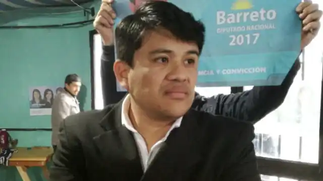 A Barreto no le alcanzaron los votos para pedir un lugar en la lista definitiva del PJ