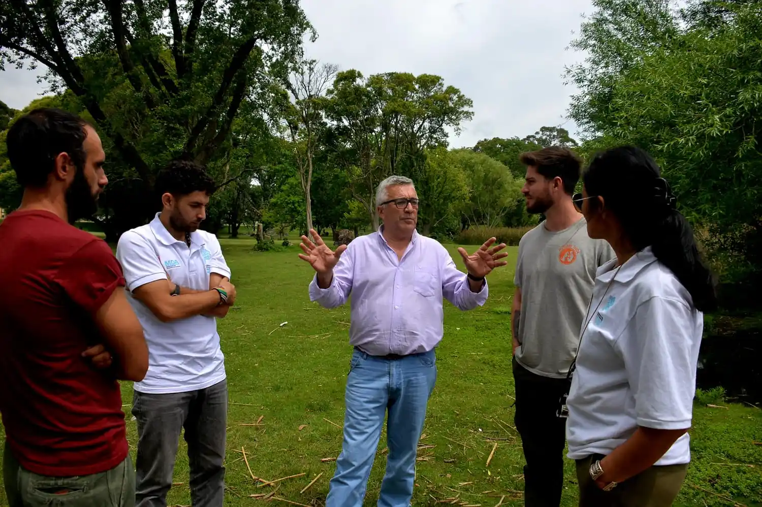 Recorrieron el Lago del Fuerte tras la presencia del carpincho herido - 2