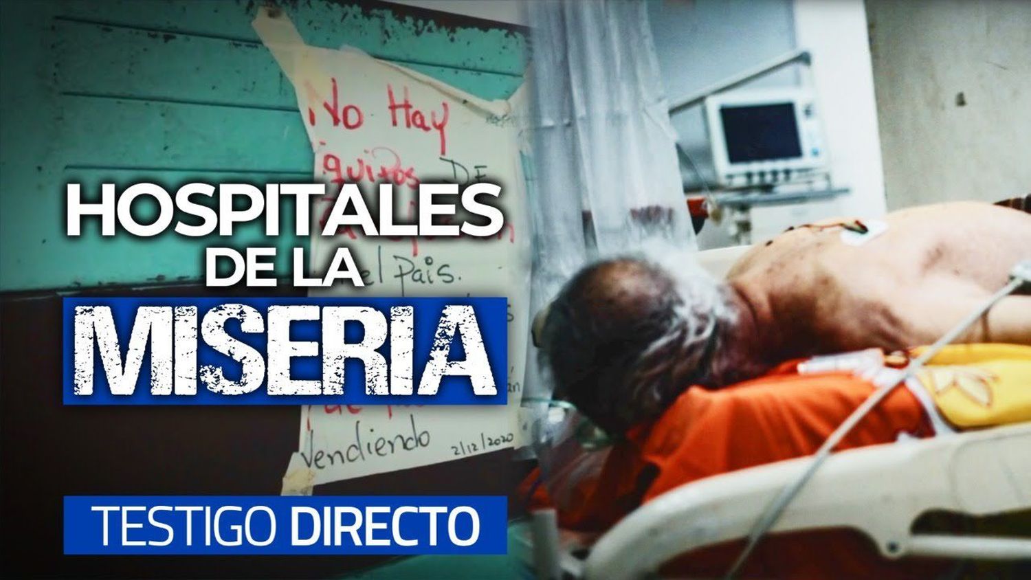 HOSPITALES ASQUEROSOS, sin alcohol, ni gasas: así está Venezuela – TESTIGO DIRECTO