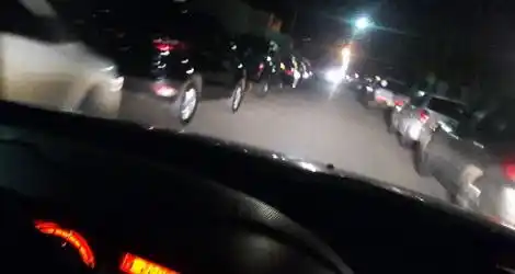 Muy complicado transitar