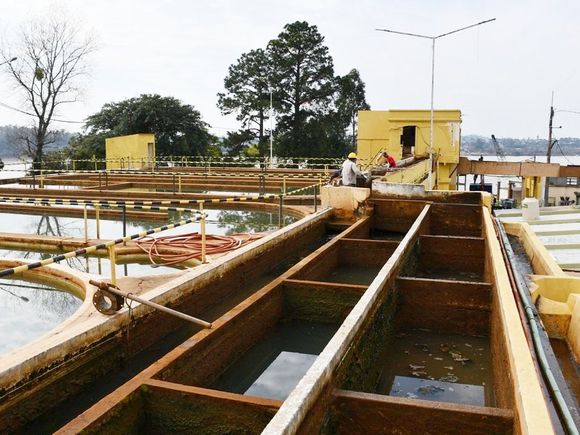 EDOS detendrá la producción de la planta potabilizadora por tareas de mantenimiento