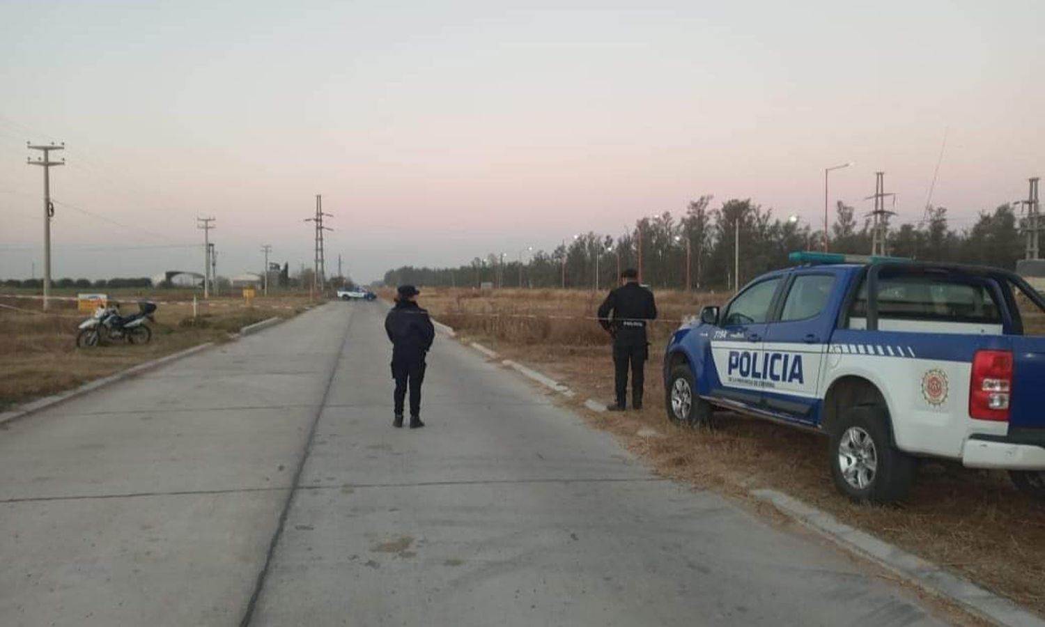 El accidente ocurrió en la ruta nacional 19.