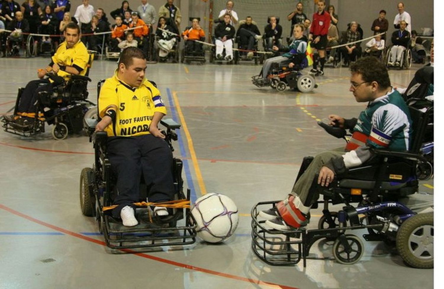 Cuando el fútbol marcha sobre ruedas