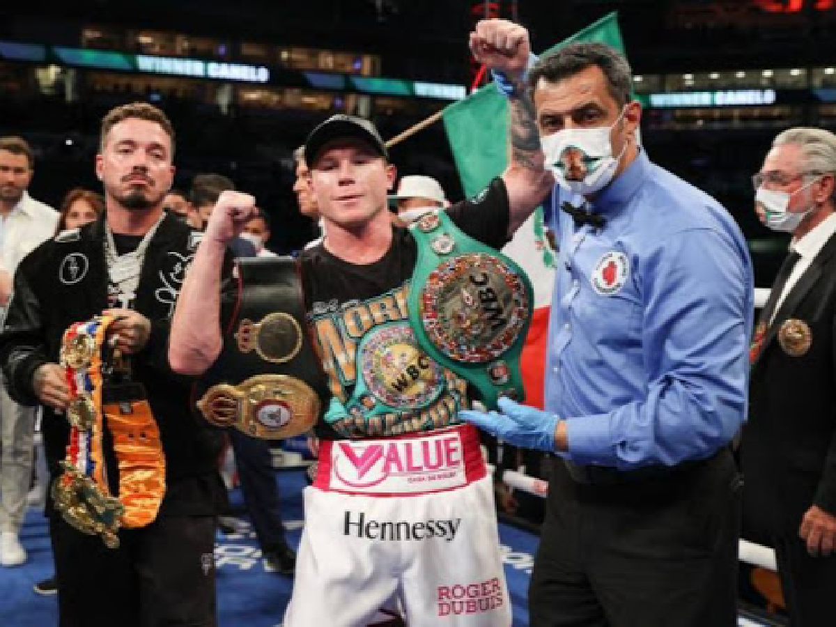 "Canelo" Álvarez se impuso con autoridad sobre el turco Yildirim