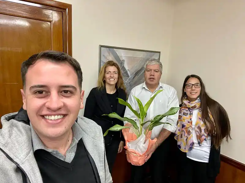 Reunión con empresas por gestión ambiental y disminución de residuos