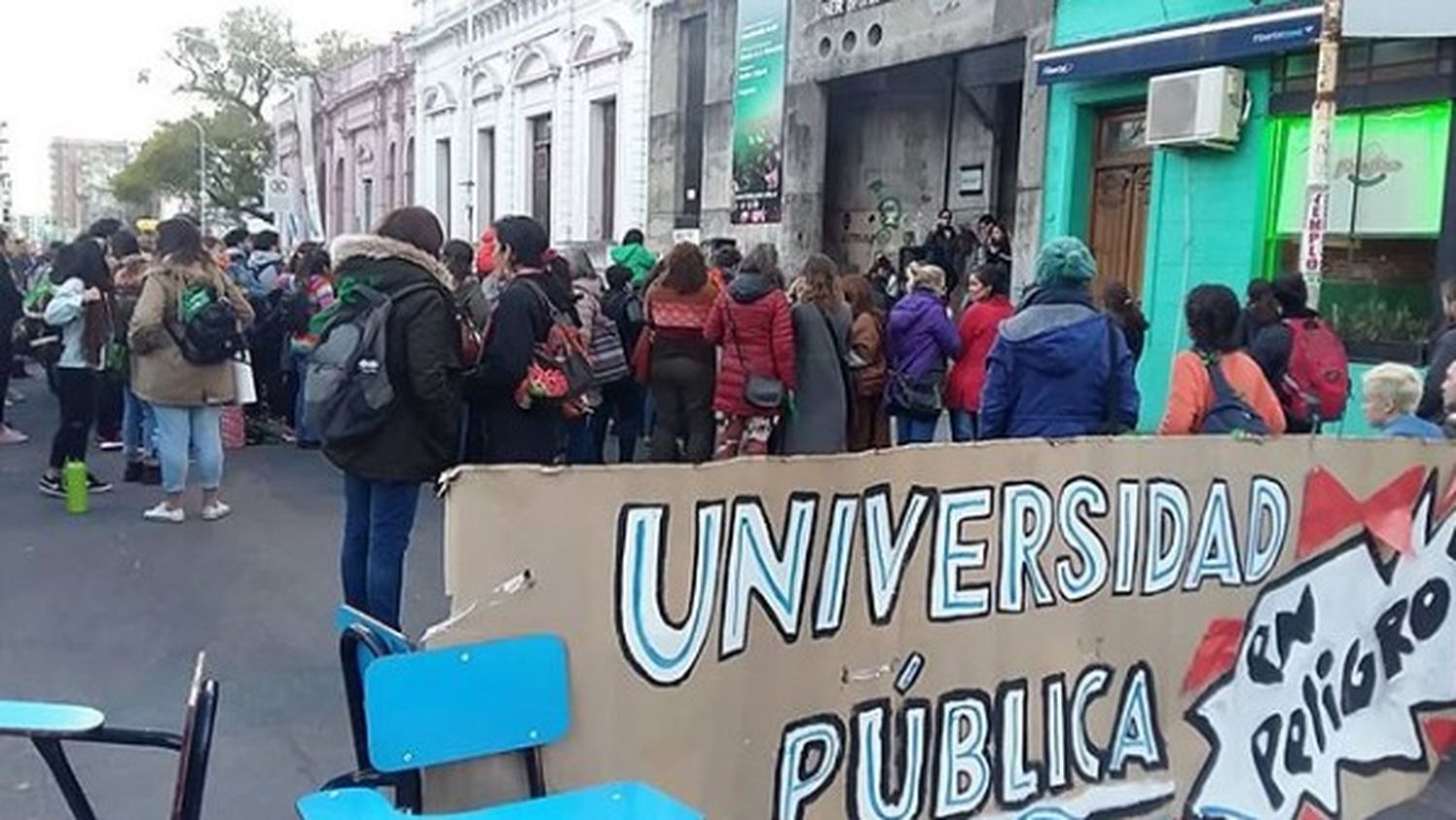 Tomaron la Facultad de Ciencias de la Educación de la UNER