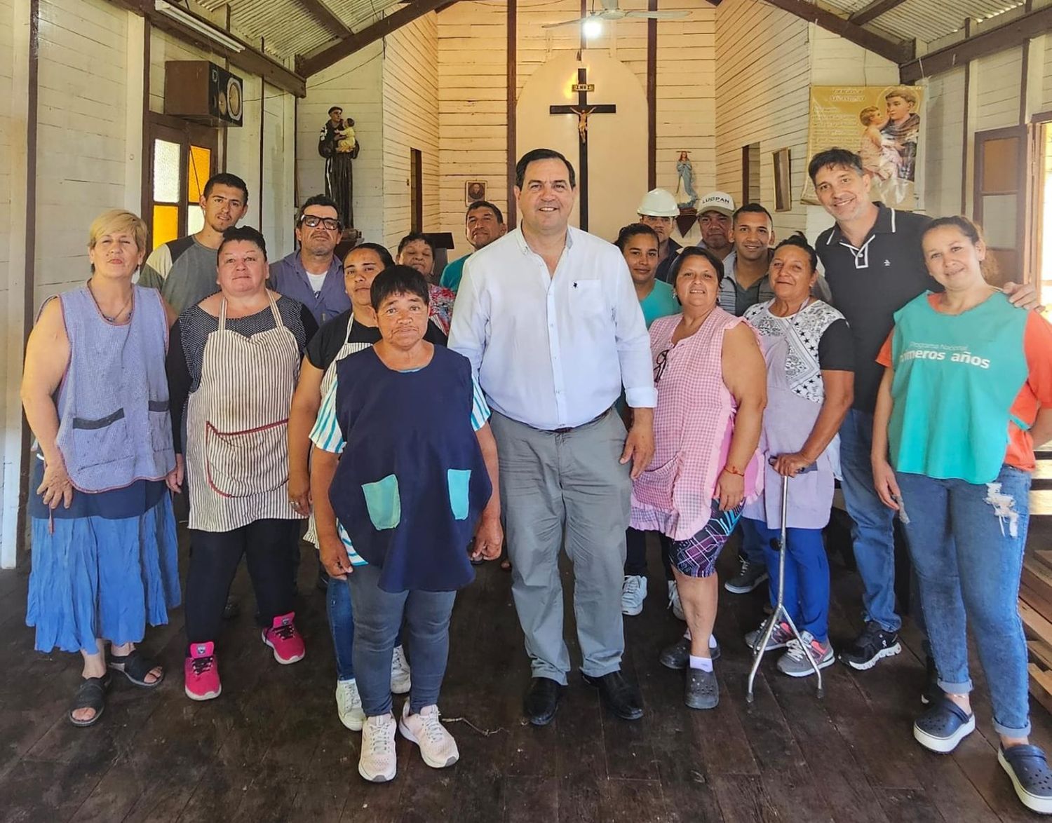 Reconquista avanza en la recuperación de su antigua capilla del Puerto