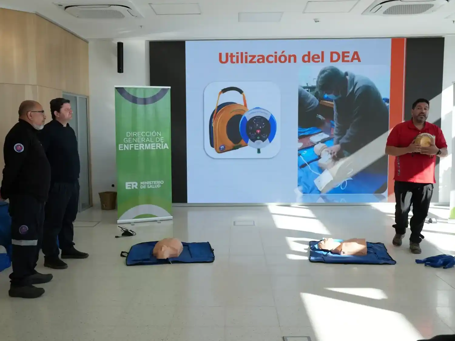 Personal del Mirador TEC se capacitó en técnicas de reanimación cardiopulmonar
