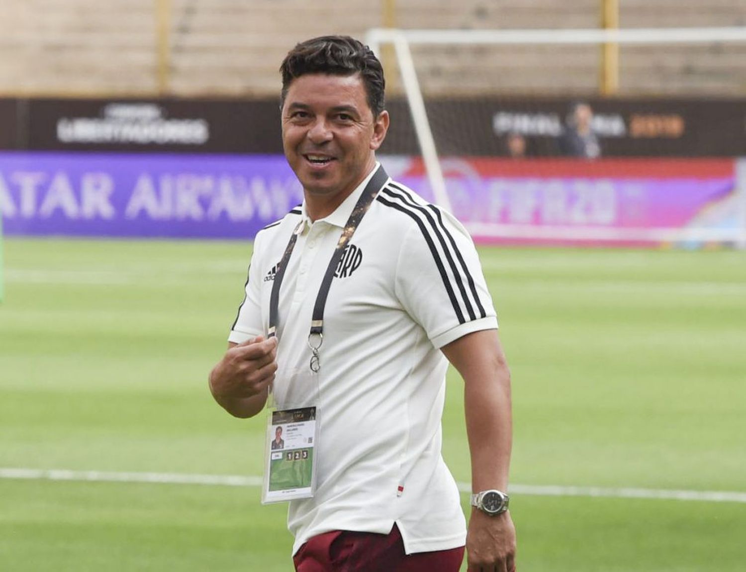 Gallardo quiere recuperar rápido a Casco y a Borré