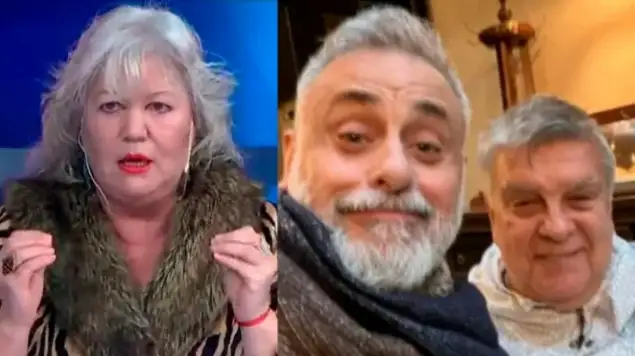 Estelita opinó explosiva del reencuentro de su ex Luis Ventura y Jorge Rial