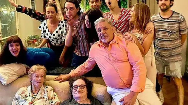 Charly García y la familia de Cerati juntos en Nochebuena 