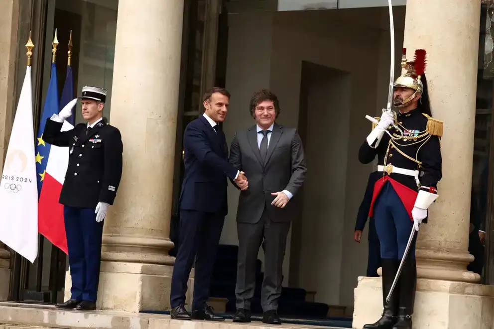 Emmanuel Macron visitará Argentina para reunirse con Milei antes del G20