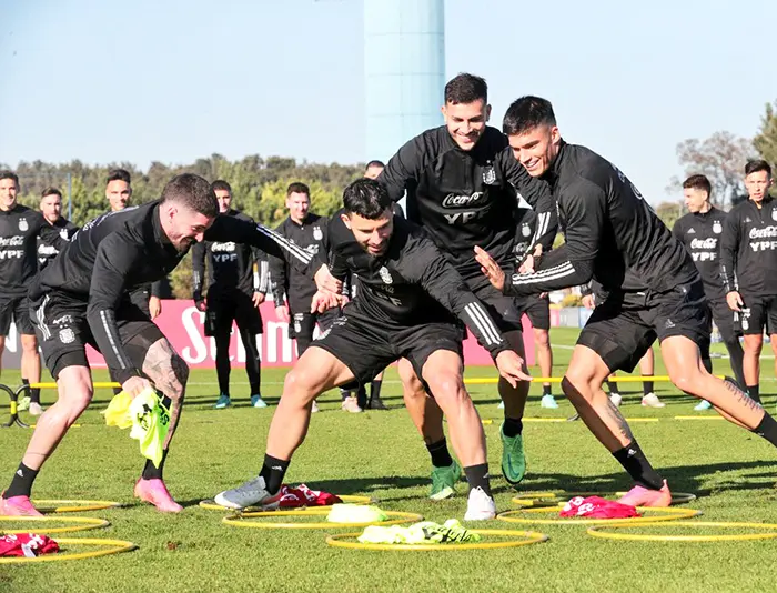 Copa América. La Selección sale a la cancha
