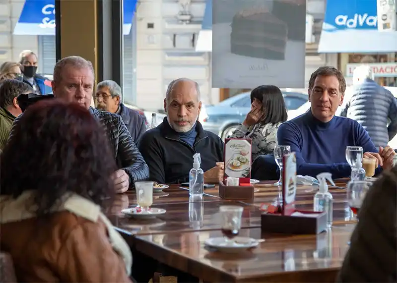 Santilli y Larreta en Avellaneda: «Necesitamos una presencia más fuerte en el Congreso»
