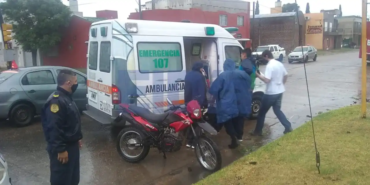 Fuerte choque en Magnasco y Montana: hay un herido