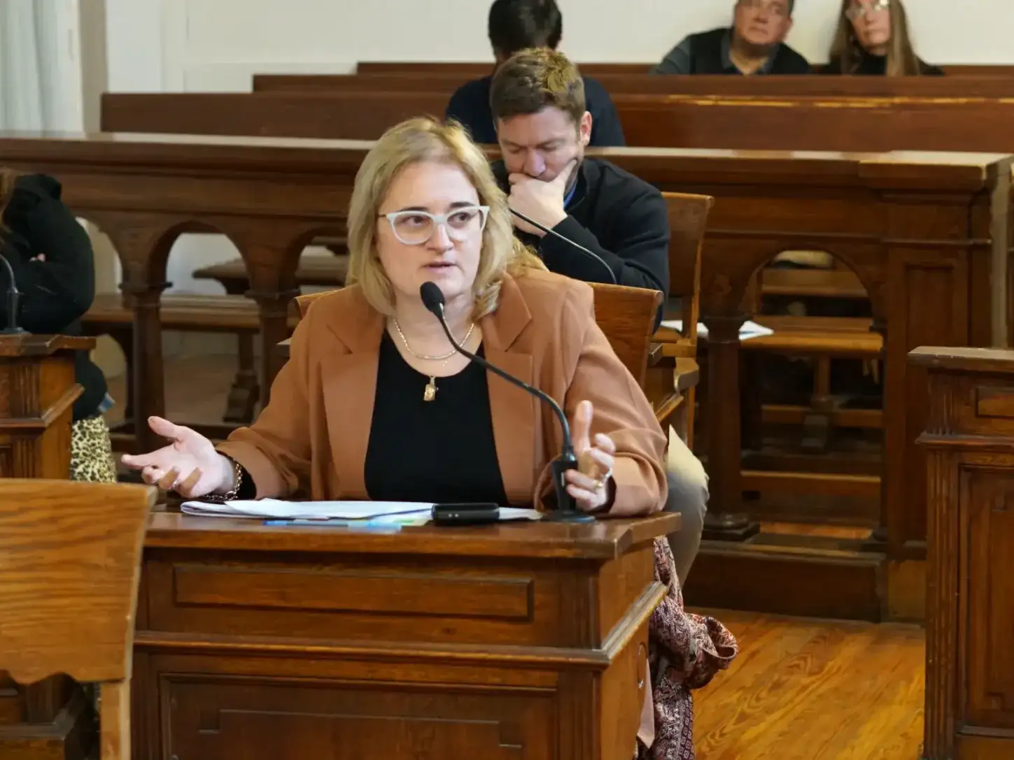 La concejal Maridé Condino resaltó la importancia de sumar nombres de mujeres en la traza urbana.