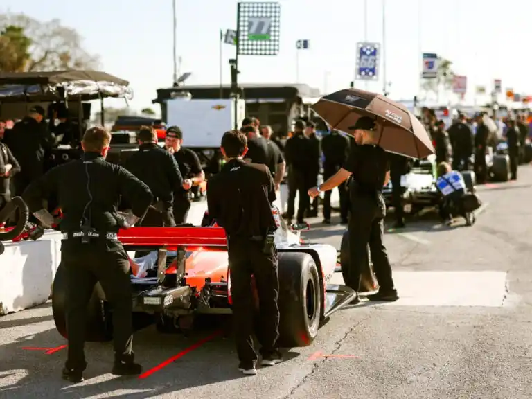 indycar   tests   en Sebring