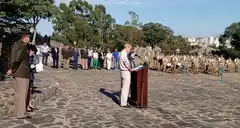 En un emotivo acto, la Asociación Cultural Sanmartiniana recordó el natalicio del Gral. San Martín