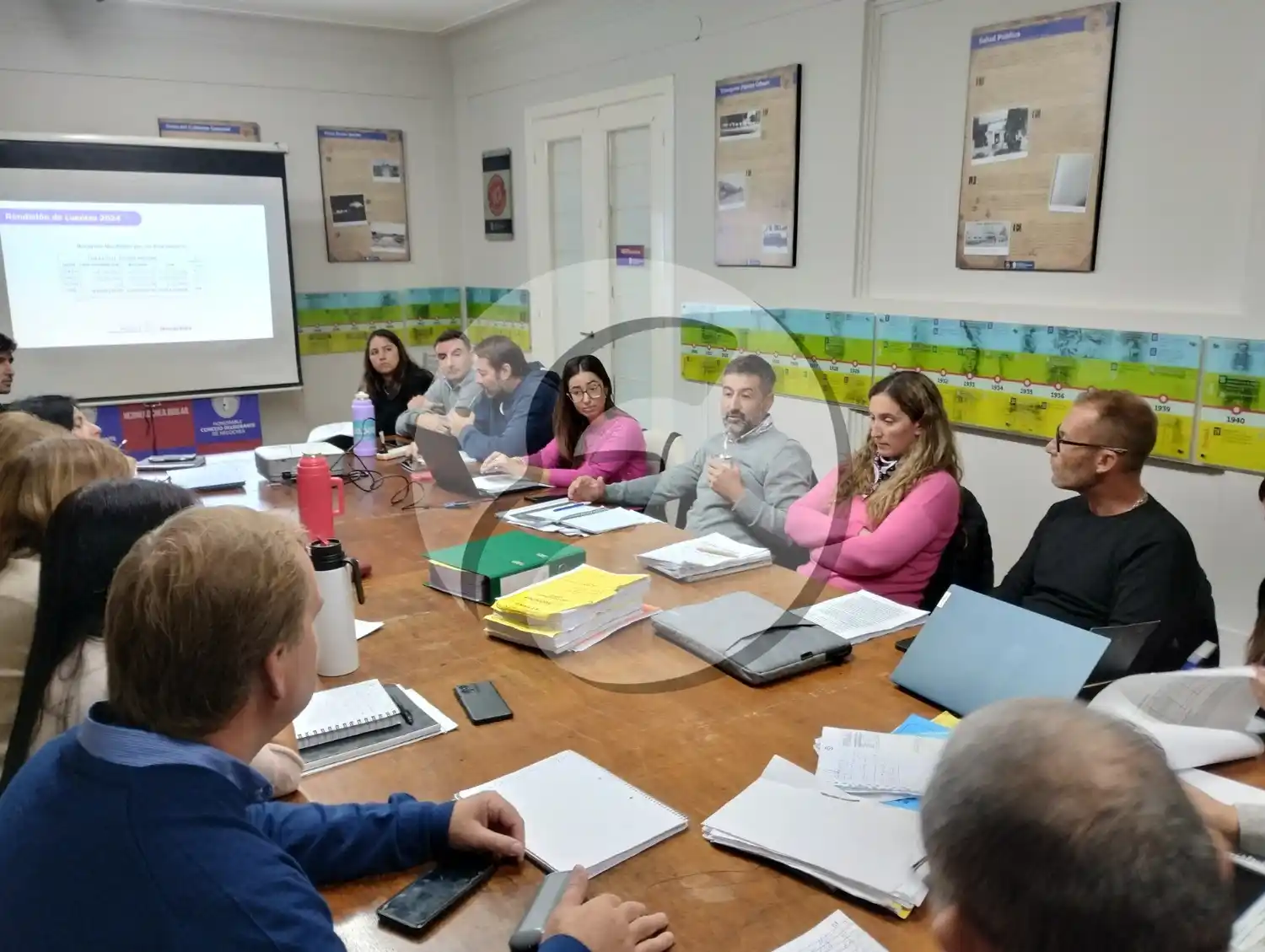Reunión en el Concejo Deliberante