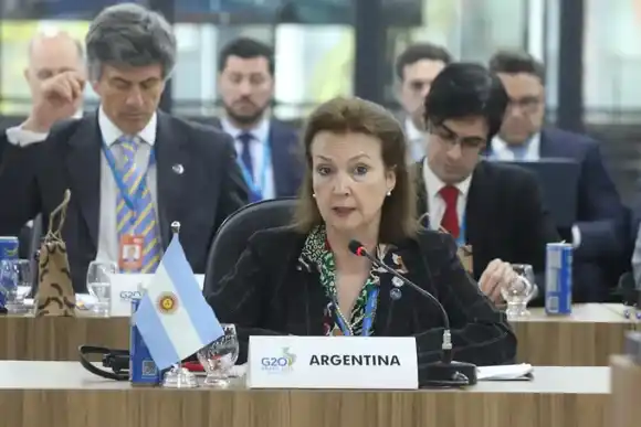 G20: La canciller Mondino participó de la reunión de Ministros de Comercio