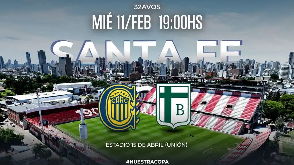 El "15 de Abril" recibirá esta noche al Canalla y a la Verde de San Francisco. Foto: Copa Arg.