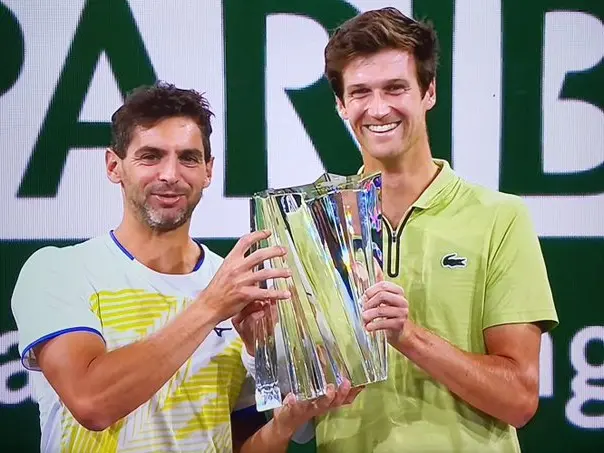 Andreozzi y Guinard , campeones en dobles del Master 1000 de INidan Wells. Foto:ATP